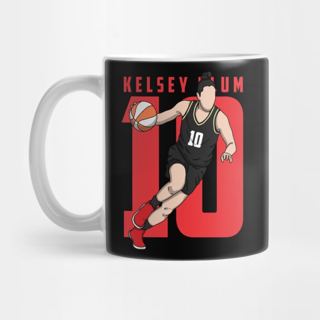 Kelsey Plum Comic Style by mia_me
